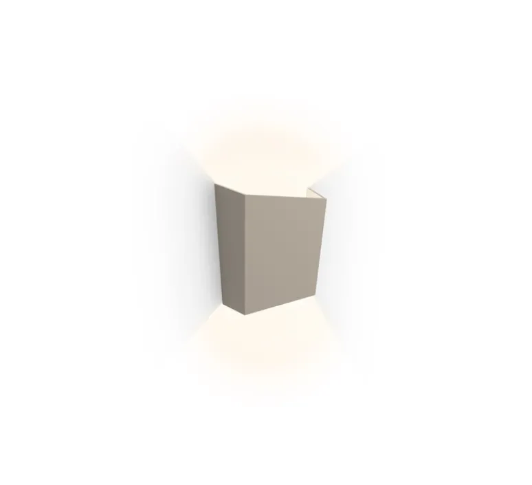 Applique*Vibia Applique murale, Break Plus, 4114, , IP65, LED, 2700K, 113 lm, L12cm, H14cm - beige