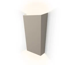 Applique*Vibia Applique murale, Break Plus, 4116, , IP65, LED, 2700K, 707 lm, L21cm, H34cm - beige