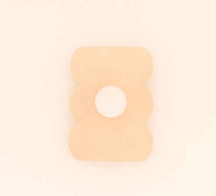 Applique murale, Bubble M, bois naturel, L37cm, H51cm - Little Anana