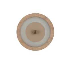 Applique*Loftlight Applique murale, Bugie, , LED, dim, 3000K, 1400 lm, Ø15cm, H4,5cm - noyer