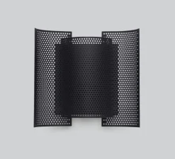 Applique*Northern Applique murale, Butterfly Perforated, avec interrupteur, , L20cm, H21cm - noir