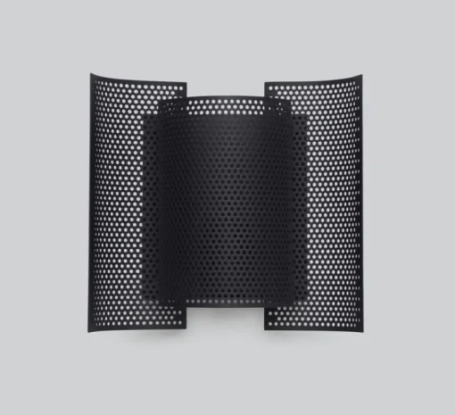 Applique*Northern Applique murale, Butterfly Perforated, avec interrupteur, , L20cm, H21cm - noir