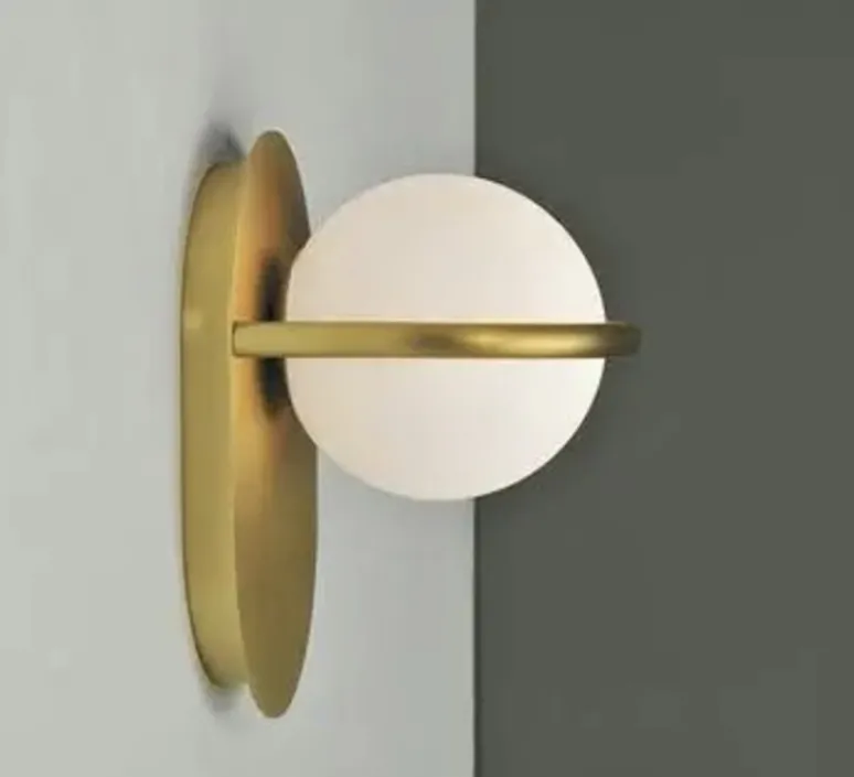 Applique*B.lux Applique murale, C ball W1, , Ø19cm, H27cm - Blux laiton