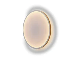 Applique*Muuto Applique murale, Calm, , LED, dim, 2200K, 1000 lm, Ø68cm, H7,25cm - blanc et orange