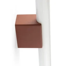 Applique*Faro Applique murale, Calma, , LED, IP44, 2700K, 608lm, L50cm, P8cm - terracotta, verre opalin