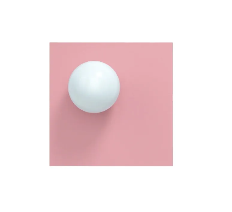 Applique*Swedish Ninja Applique murale, Candy Big square S, , L37cm, H37cm - Bubblegum rose