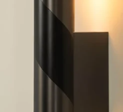 Applique*CVL Applique murale, Candy, , LED, dim, 2700K, 840 lm, L5cm, H67cm - graphite satiné