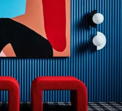 Applique*Swedish Ninja Applique murale, Candy little circle 180 S, , L28cm, P22cm - blanc