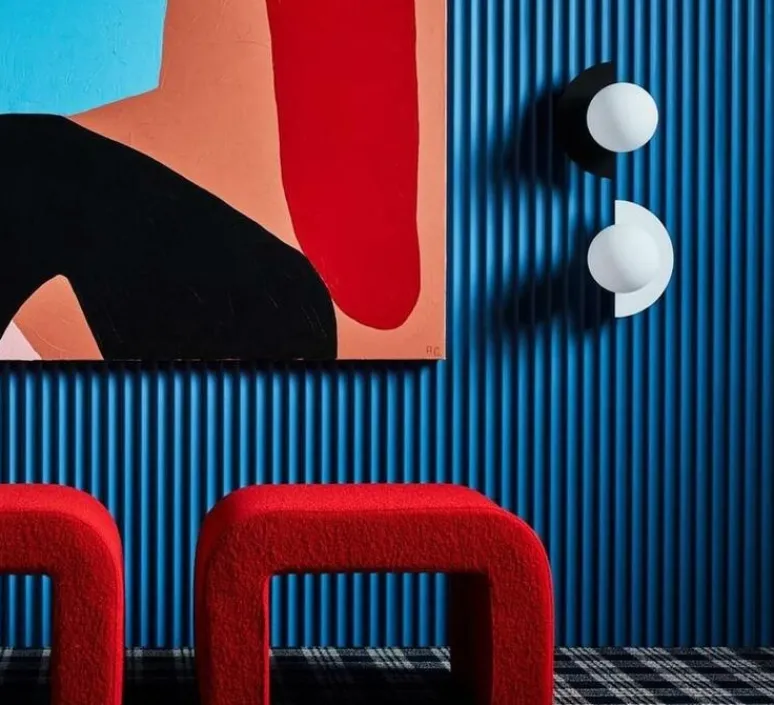 Applique*Swedish Ninja Applique murale, Candy little circle 180 S, , L28cm, P22cm - blanc