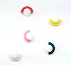 Applique murale, Candy little circle 180 S, bluegreen, L28cm, H22cm - Swedish Ninja