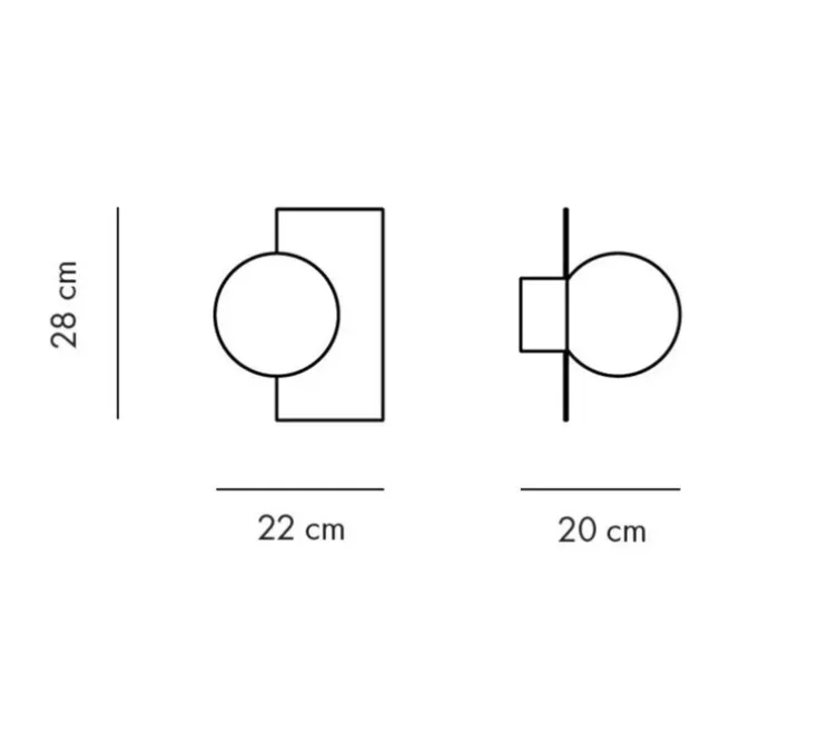 Applique murale, Candy little rectangle S, Bubblegum rose, L22cm, H28cm - Swedish Ninja