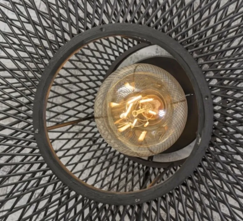 Applique*Good&Mojo Applique murale, Cango, , Ø60cm, H25cm - noir