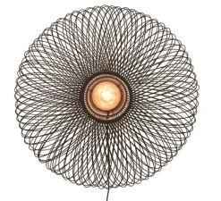 Applique*Good&Mojo Applique murale, Cango, , Ø60cm, H25cm - noir