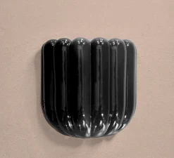 Applique murale, Cannelle, Noir, L20cm, H20cm - Cosin