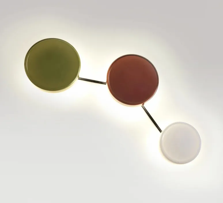 Applique*Marset Applique murale, Caramel 28, , LED, dim, 2700K, 1528 lm, Ø28cm, H12cm - terracotta