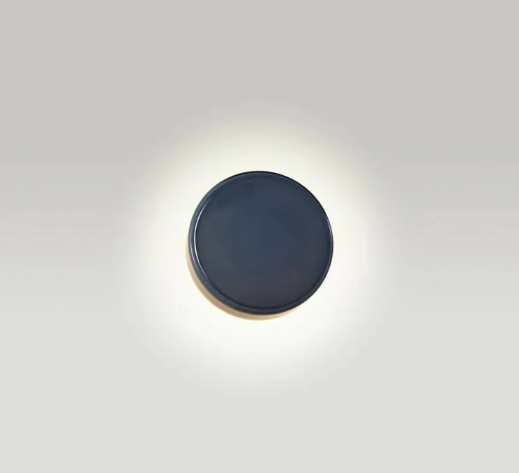 Applique murale, Caramel 22, bleu, LED, dim, 2700K, 1146 lm, Ø22cm, H12cm - Marset