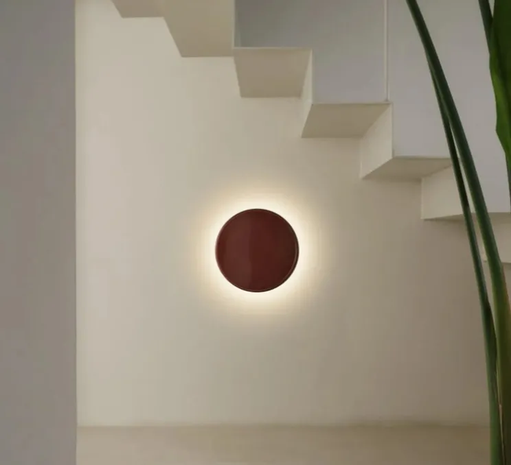 Applique murale, Caramel 38, terracotta, LED, dim, 2700K, 1528 lm, Ø38cm, H12cm - Marset