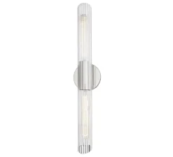 Applique*Hudson Valley Lighting Applique murale, Cecily L, , L12,1cm, H62,9cm - Hudson Valley nickel poli