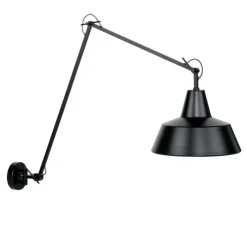 Applique*It's about Romi Applique murale, Chicago WA, , Ø36cm, L60 à 150cm - noir