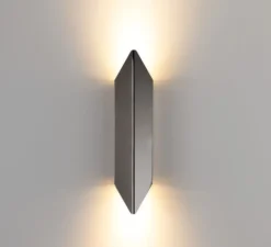 Applique murale, Chival Up/Down 292 2x, Noir chrome, LED, dim, 2700K, 713 lm, L7,1cm, H29,2cm - Modular
