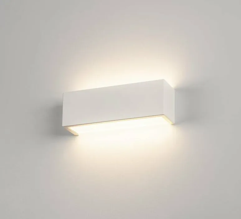 Applique*SLV Applique murale, Chrombo, , LED, dim, 3000K, 790 lm, L30cm, H10cm - blanc
