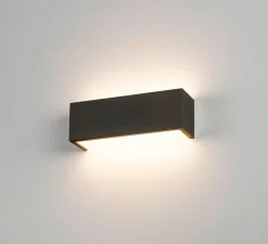 Applique murale, Chrombo, noir, LED, dim, 3000K, 790 lm, L30cm, H10cm - SLV