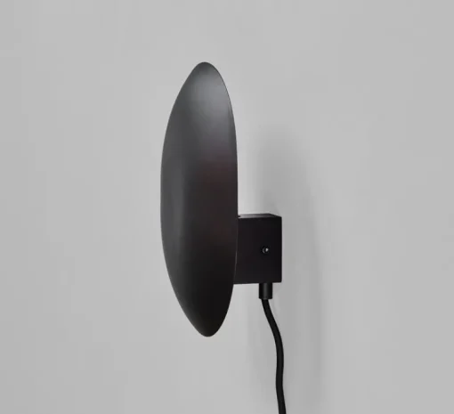 Applique*101 Copenhagen Applique murale, Clam, , L14cm, H26cm - noir