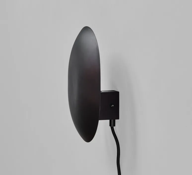 Applique*101 Copenhagen Applique murale, Clam, , L14cm, H26cm - noir
