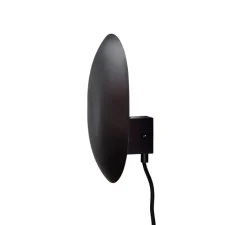 Applique*101 Copenhagen Applique murale, Clam, , L14cm, H26cm - noir