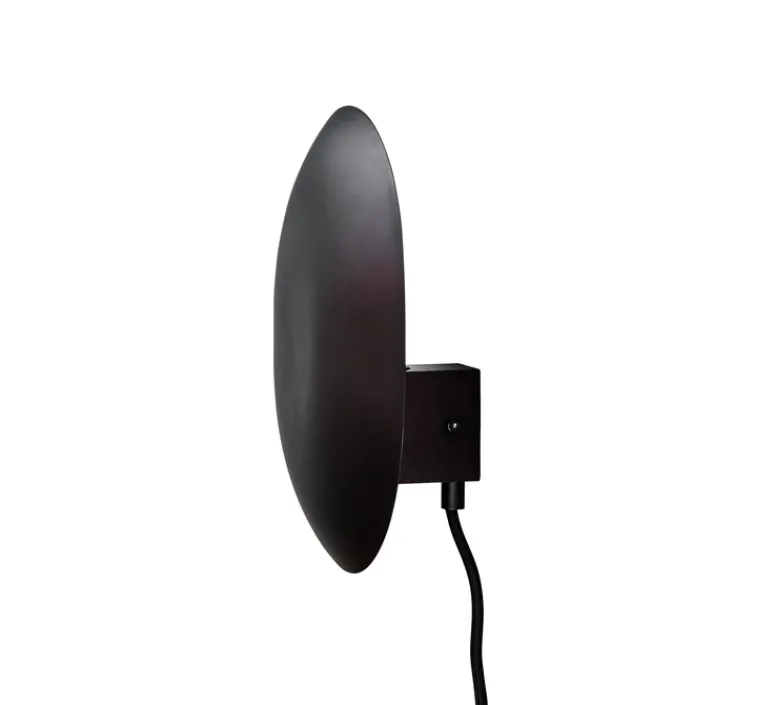 Applique*101 Copenhagen Applique murale, Clam, , L14cm, H26cm - noir