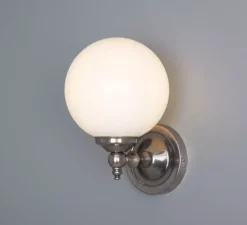 Applique*Mullan Lighting Applique murale, Cloghan, , L14cm, H20cm - argent antique