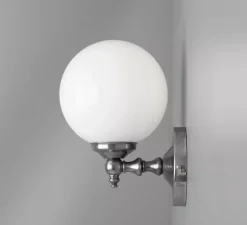 Applique*Mullan Lighting Applique murale, Cloghan, , L14cm, H20cm - argent antique