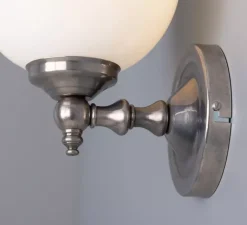 Applique*Mullan Lighting Applique murale, Cloghan, , L14cm, H20cm - argent antique