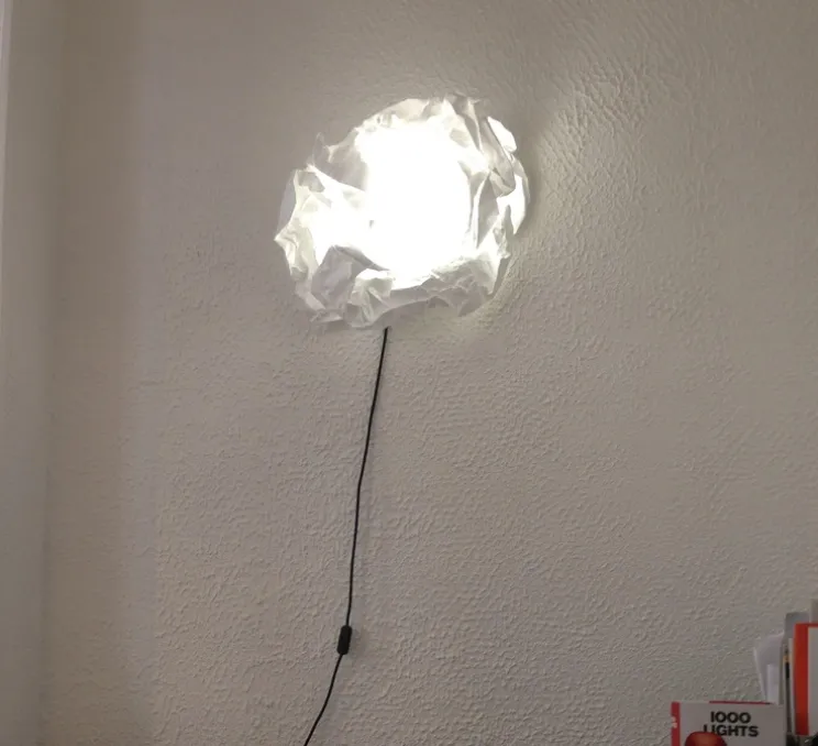 Applique murale, Cloud, blanc, Ø60cm - Proplamp