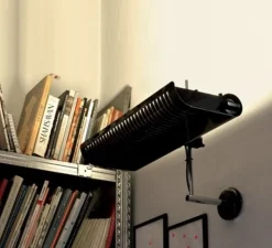 Applique*Oluce Applique murale, Colombo, , H40cm - noir