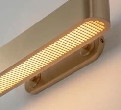 Applique murale, Colt Flush, laiton, LED, 2700K, L41cm, H6cm - Bert Frank