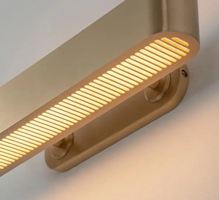 Applique murale, Colt Flush, laiton, LED, 2700K, L41cm, H6cm - Bert Frank