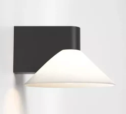 Applique*Astro Applique murale, Conic, , IP44, L20,8cm, H13,4cm - noir mat