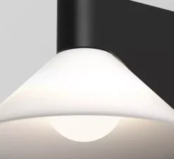 Applique*Astro Applique murale, Conic, , IP44, L20,8cm, H13,4cm - noir mat