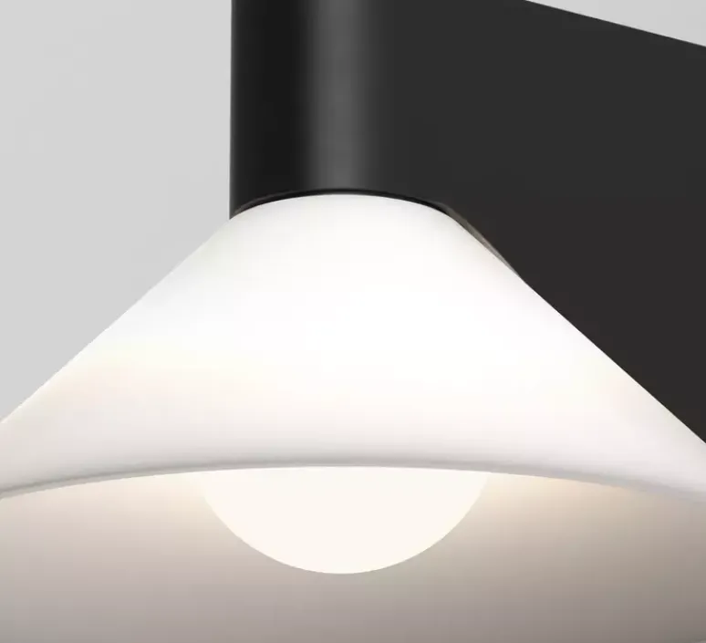 Applique*Astro Applique murale, Conic, , IP44, L20,8cm, H13,4cm - noir mat