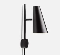 Applique*Woud Applique murale, Cono, , Ø17cm, H33,3cm - noir