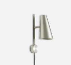 Applique murale, Cono, satin, Ø17cm, H33,3cm - WOUD