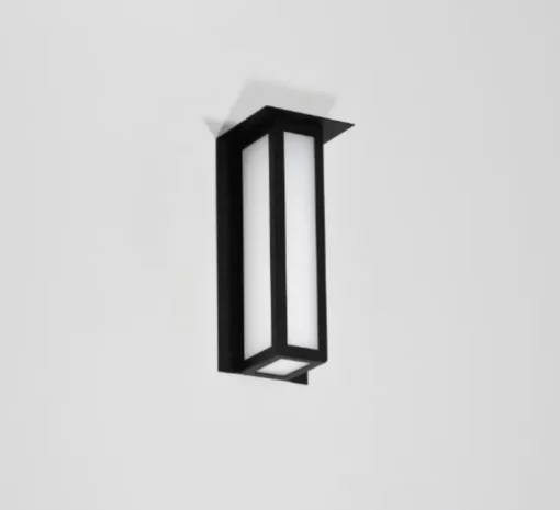 Applique murale, Corvus 330, noir, LED, 1250lm, 2700K, IP44, H33cm, P13 L14cm - Raphaël Armand