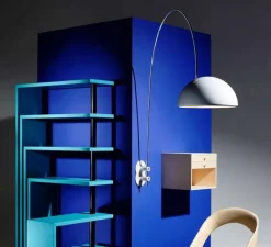 Applique*Oluce Applique murale, Coupé, , Ø30cm, L154cm - blanc