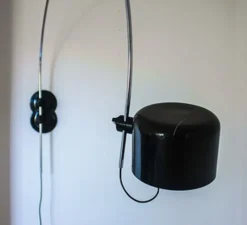 Applique murale, Coupé, noir, H115cm - Oluce