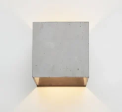 Applique*Plato Design Applique murale, Cromia, , L12,5cm, H12,5cm - Gris