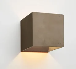 Applique murale, Cromia, Marron, L12,5cm, H12,5cm - Plato Design