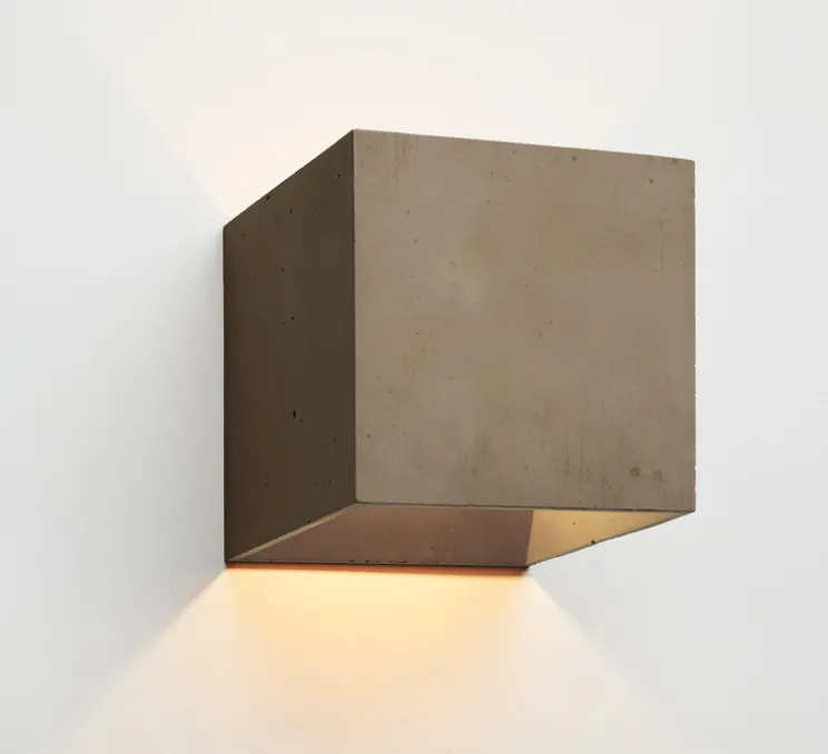 Applique murale, Cromia, Marron, L12,5cm, H12,5cm - Plato Design