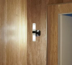 Applique*Nemo Lighting Applique murale, Crown, , dim, L8cm, H21,4cm - plaqué noir