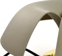 Applique*AYTM Applique murale, Cycnus, , Ø30cm, H14cm - taupe et or